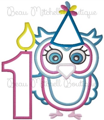 Birthday Owl 1